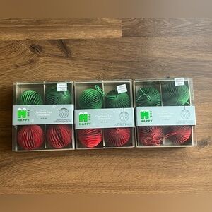 NWT Christmas Tree Ornament (x3)